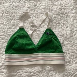 CHAMPIONS GREEN BRALETTE